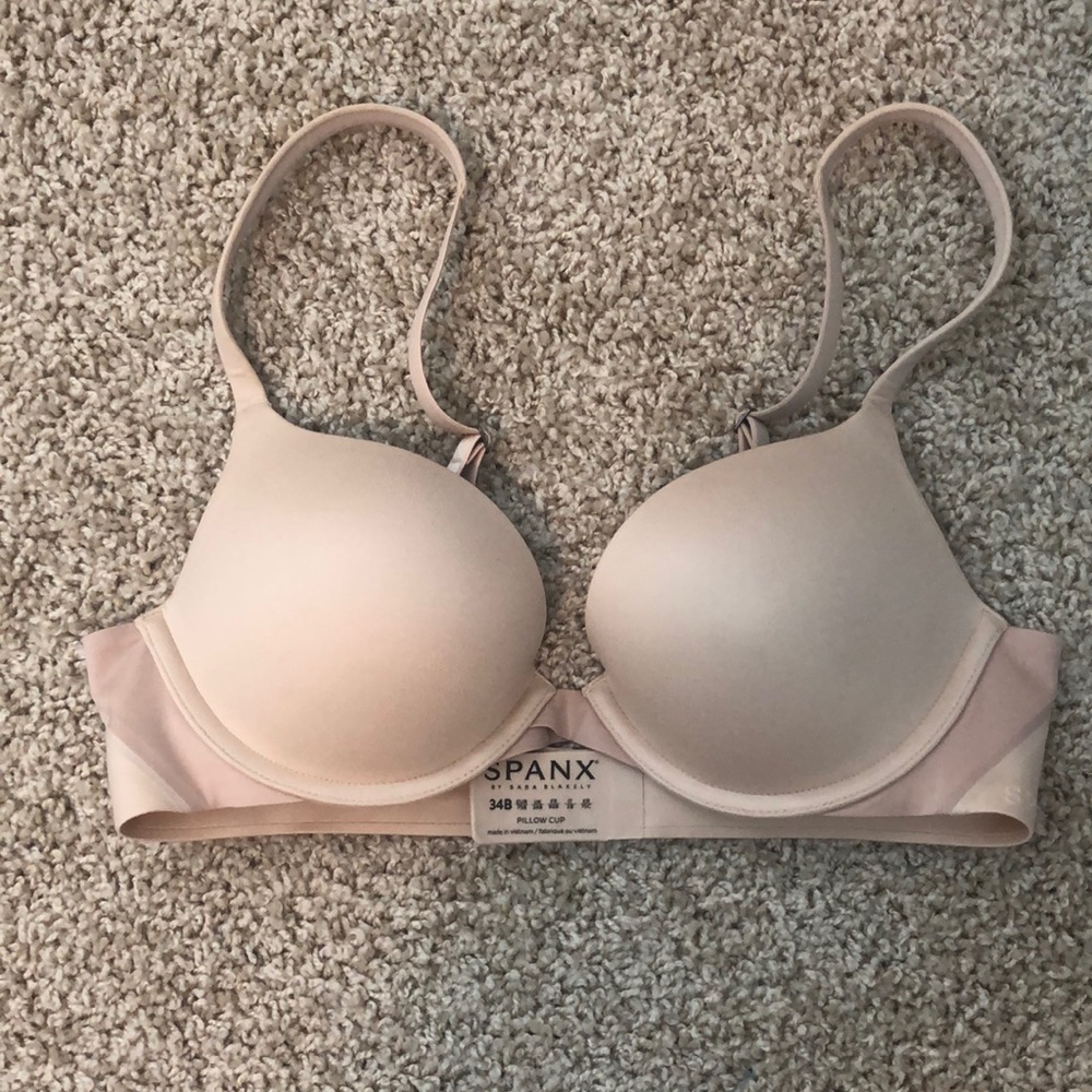 SPANX PILLOW CUP Bra, 34B, Like New